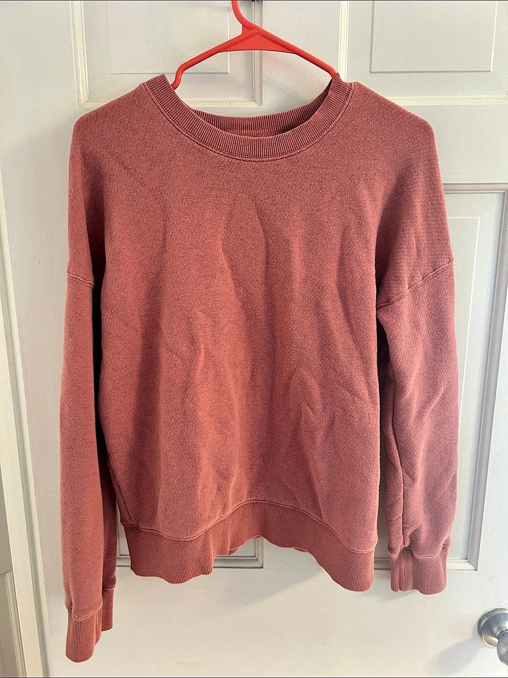 Madewell Pink Crewneck Sweatshirt Like New